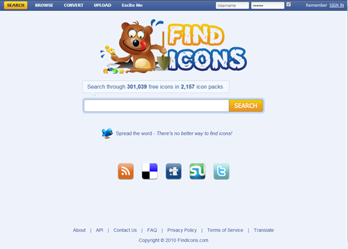 Finding & Creating icons! in findicons.com:アイコンに困ったら。。